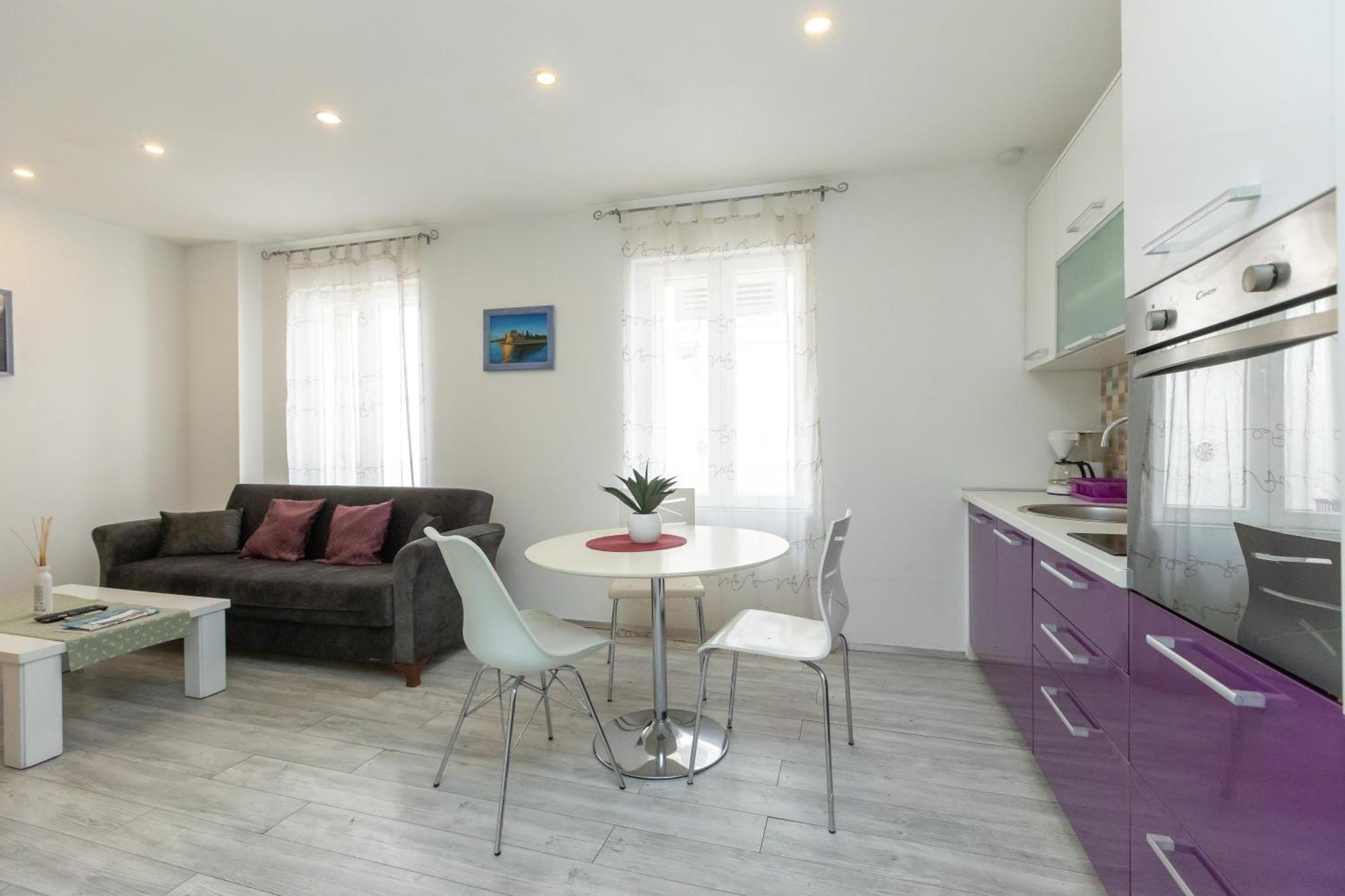 Alpha Loft 1Br Apartment In Center Zadar Bagian luar foto